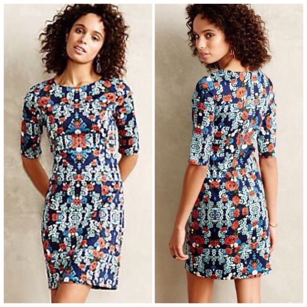 NWT ANTHROPOLOGIE LADAKH Anwen Pencil Dress